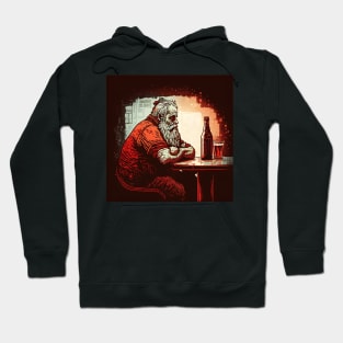 Santa Alcoholism Hoodie